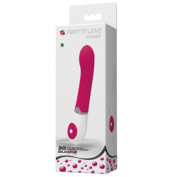 Pretty Love  Vibromasseur Daniel rose - 19.5 x 3.1 cm
